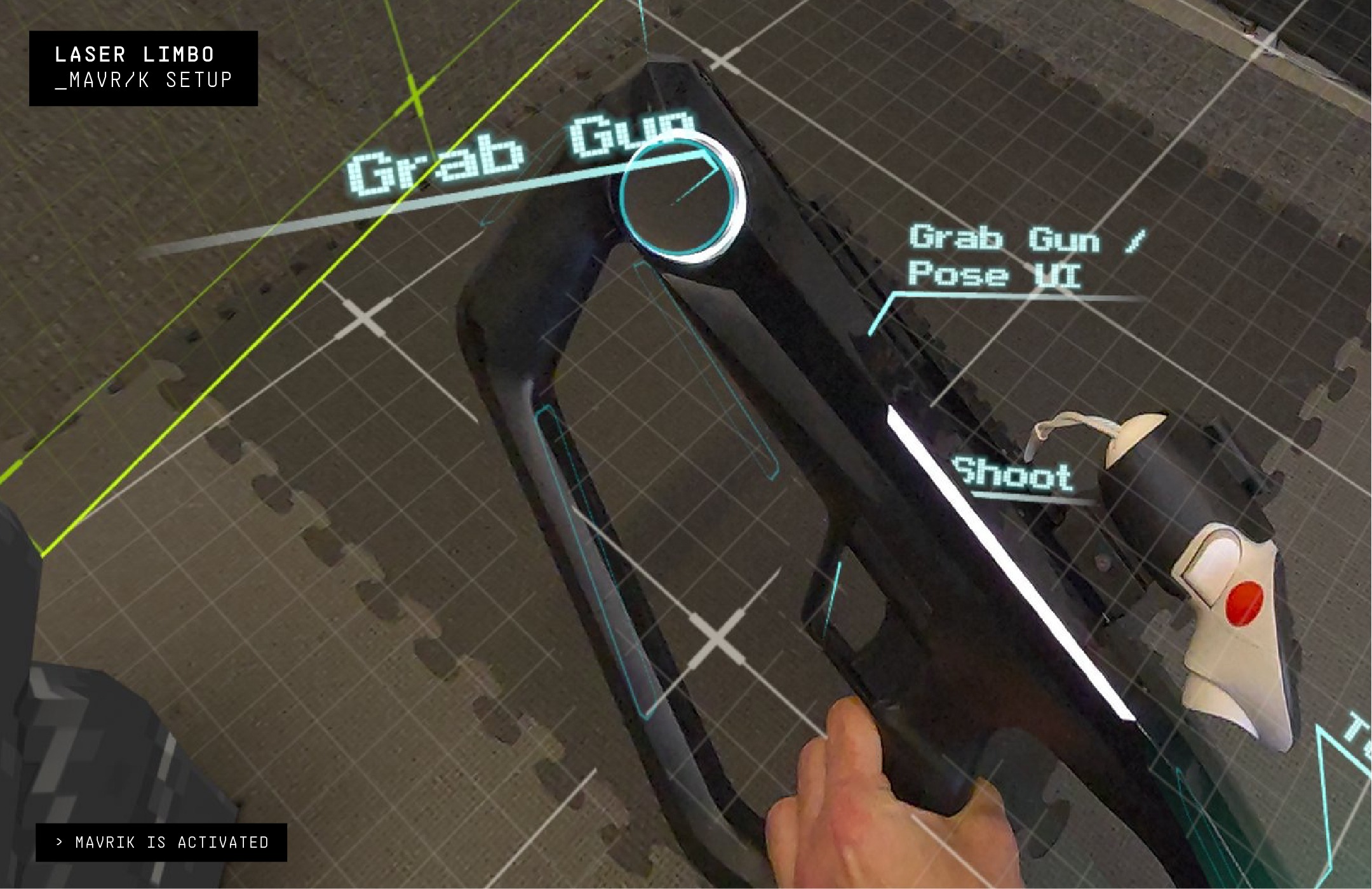 Laser Limbo Mavrik blaster overlay.