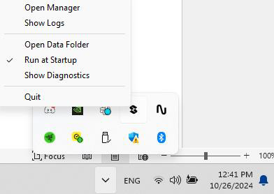 StrikerLink Manager with connected Mavrik-Pro.